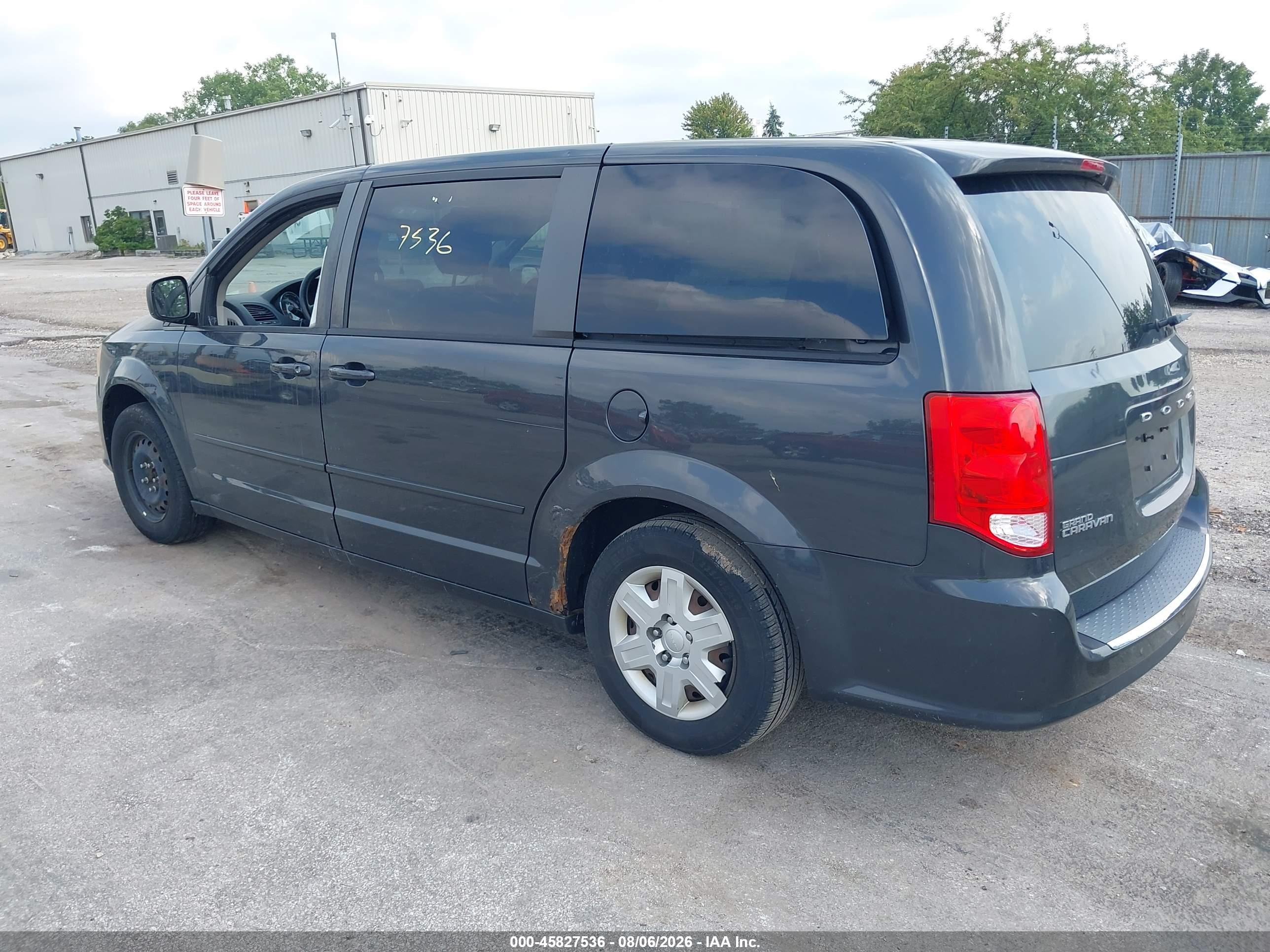2011 Dodge Grand Caravan Express Gray vin: 2D4RN4DG4BR696638