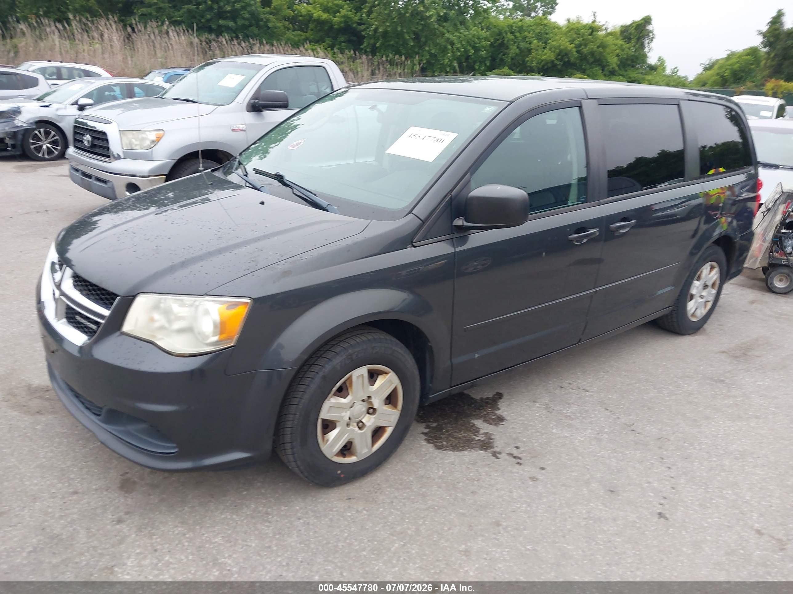 2011 Dodge Grand Caravan Express Gray vin: 2D4RN4DG4BR737124