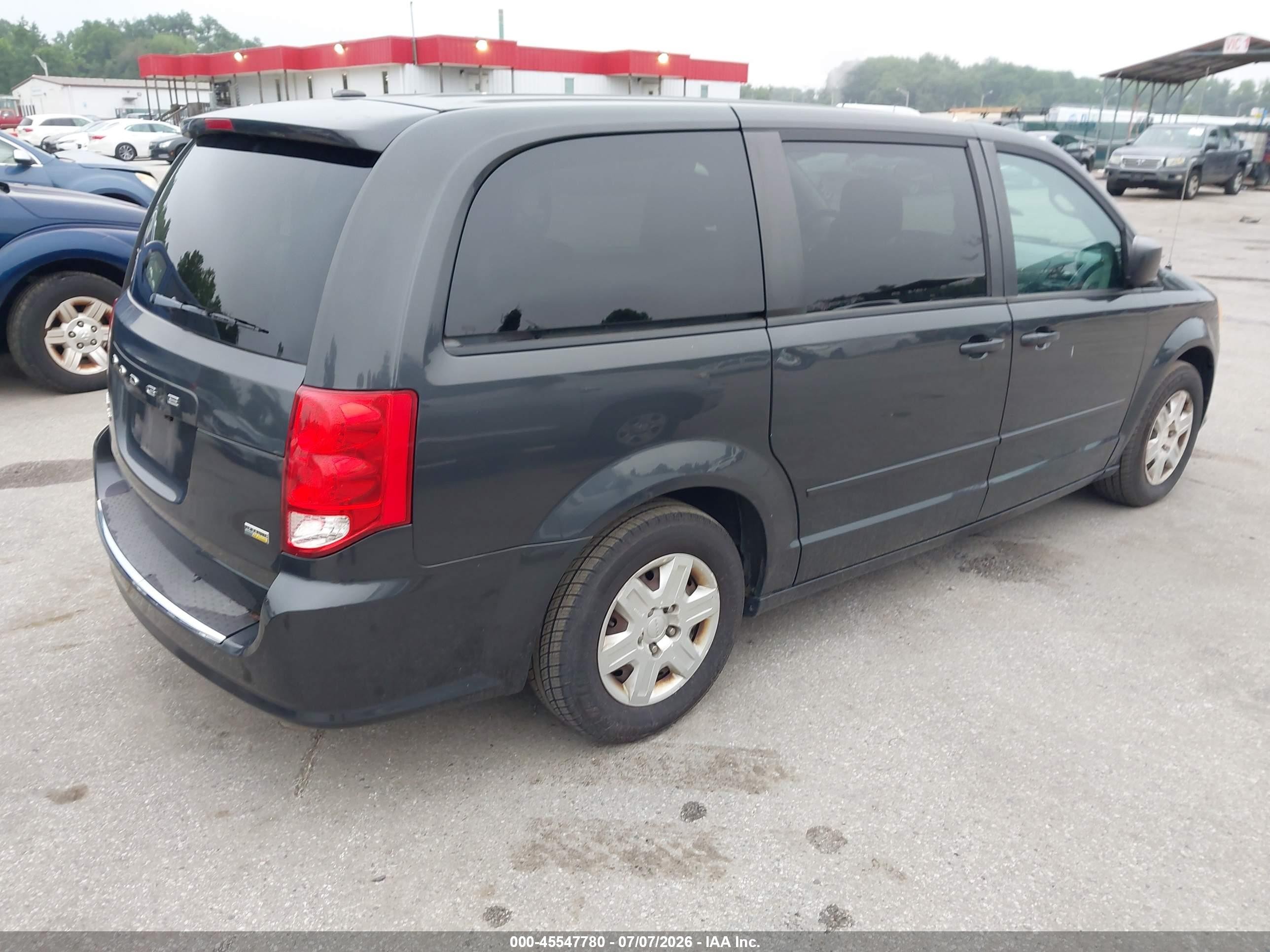 2011 Dodge Grand Caravan Express Gray vin: 2D4RN4DG4BR737124