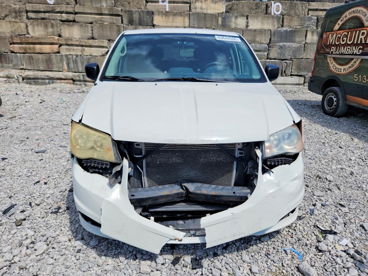 2011 Dodge Grand Caravan Express White vin: 2D4RN4DG5BR654561