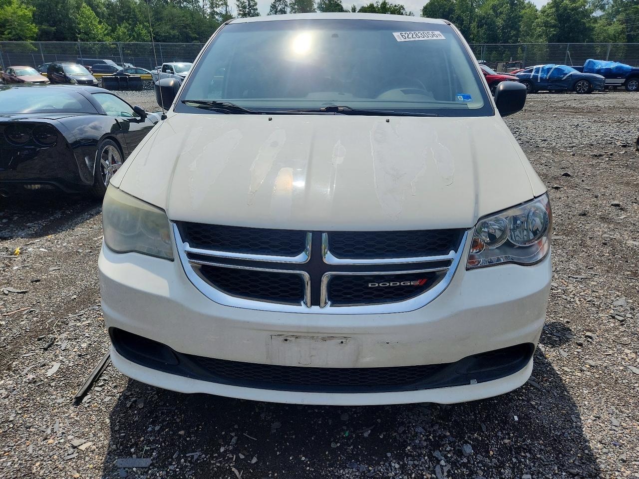 2011 Dodge Grand Caravan Express White vin: 2D4RN4DG5BR731879