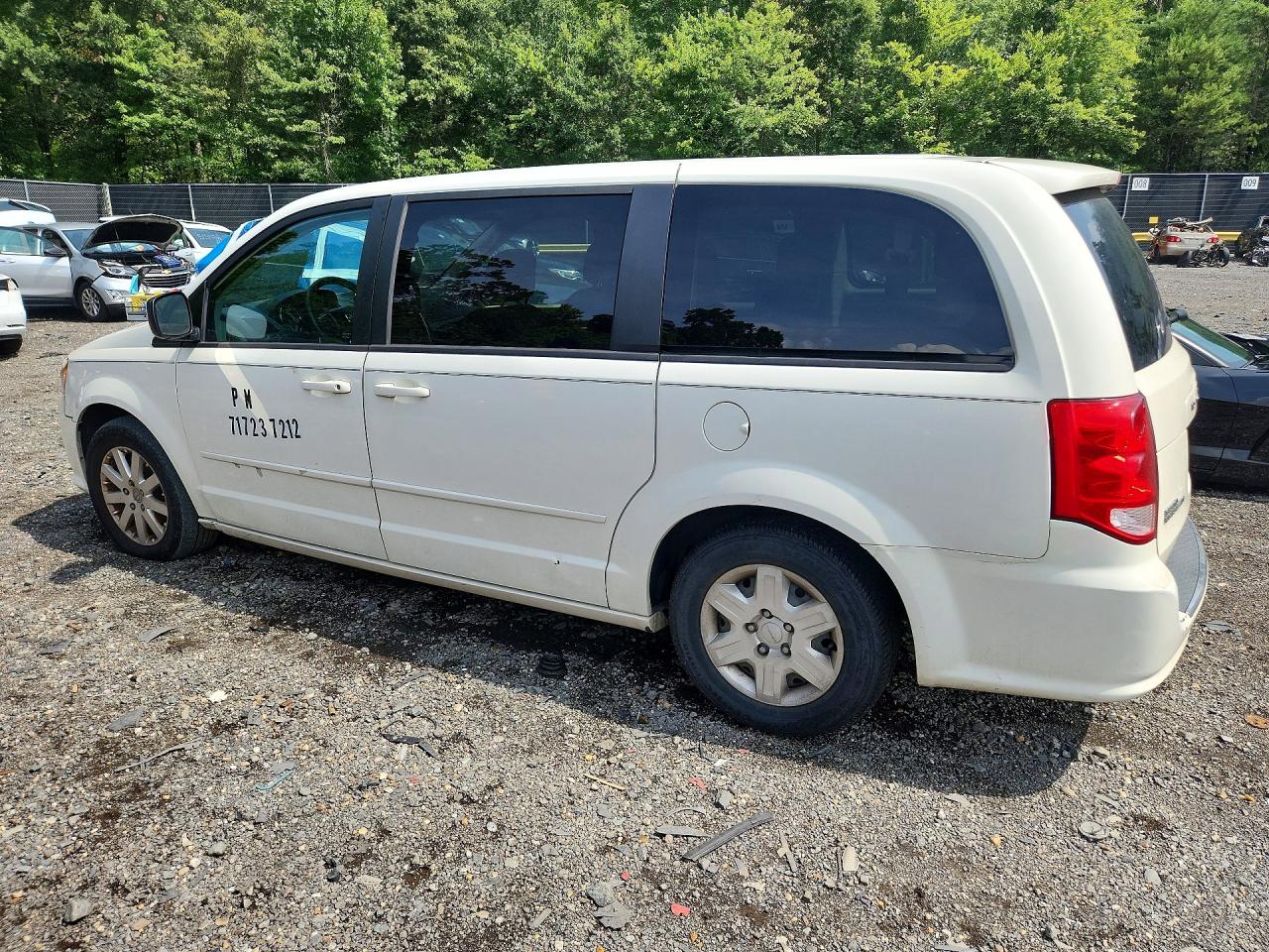 2011 Dodge Grand Caravan Express White vin: 2D4RN4DG5BR731879