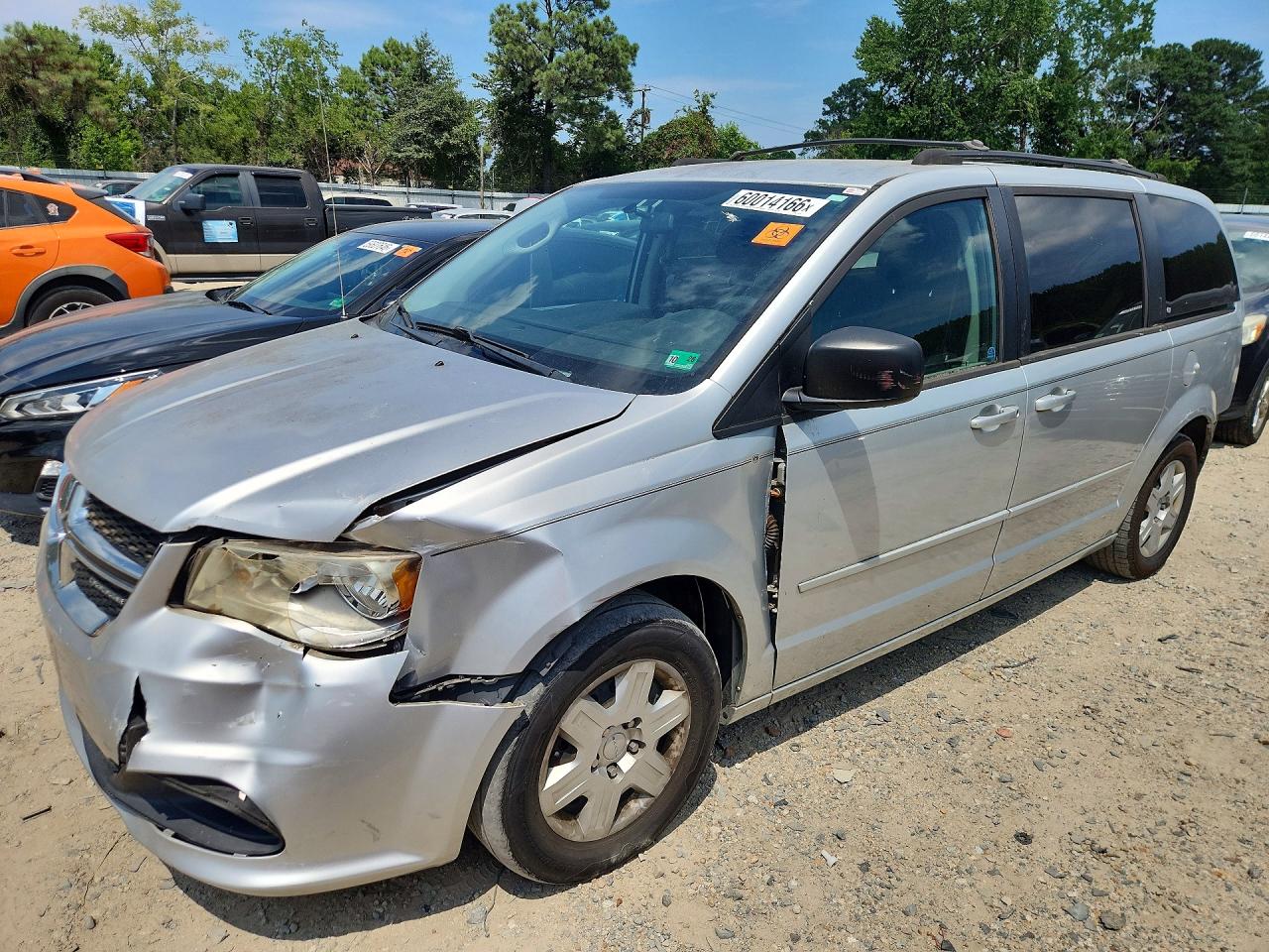 2011 Dodge Grand Caravan Express Silver vin: 2D4RN4DG6BR618815