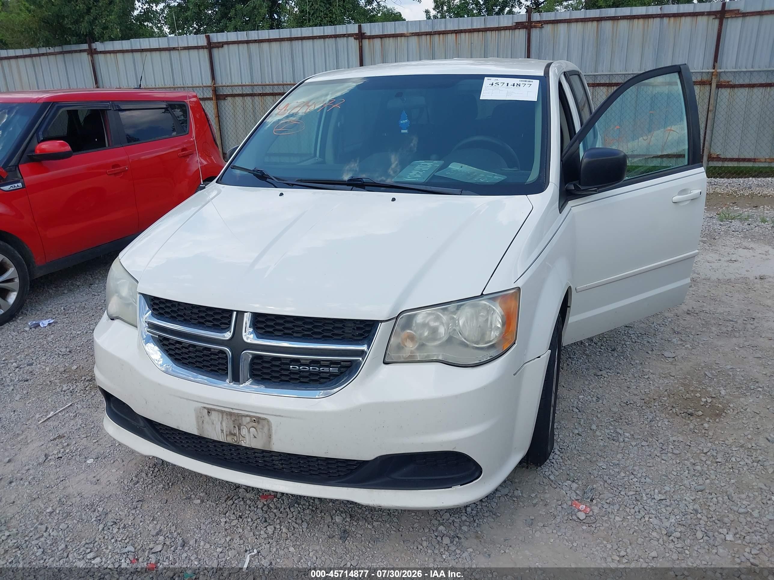 2011 Dodge Grand Caravan Express White vin: 2D4RN4DG7BR769422