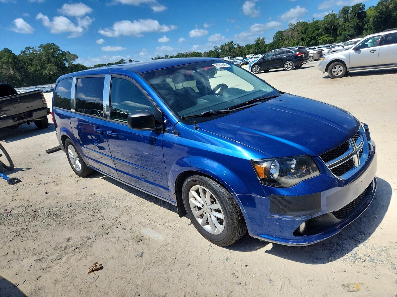 2011 Dodge Grand Caravan Express Blue vin: 2D4RN4DG8BR602938
