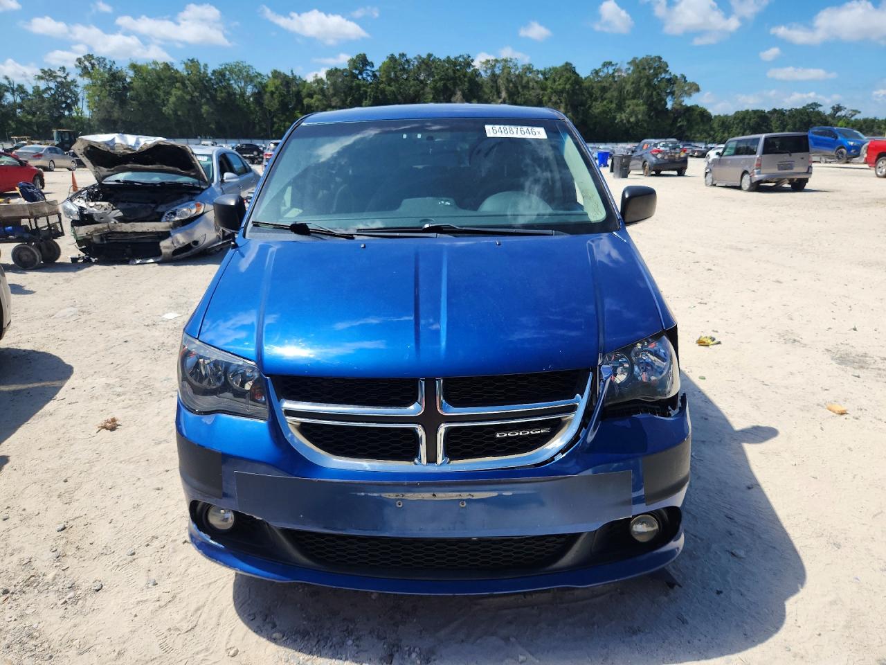 2011 Dodge Grand Caravan Express Blue vin: 2D4RN4DG8BR602938