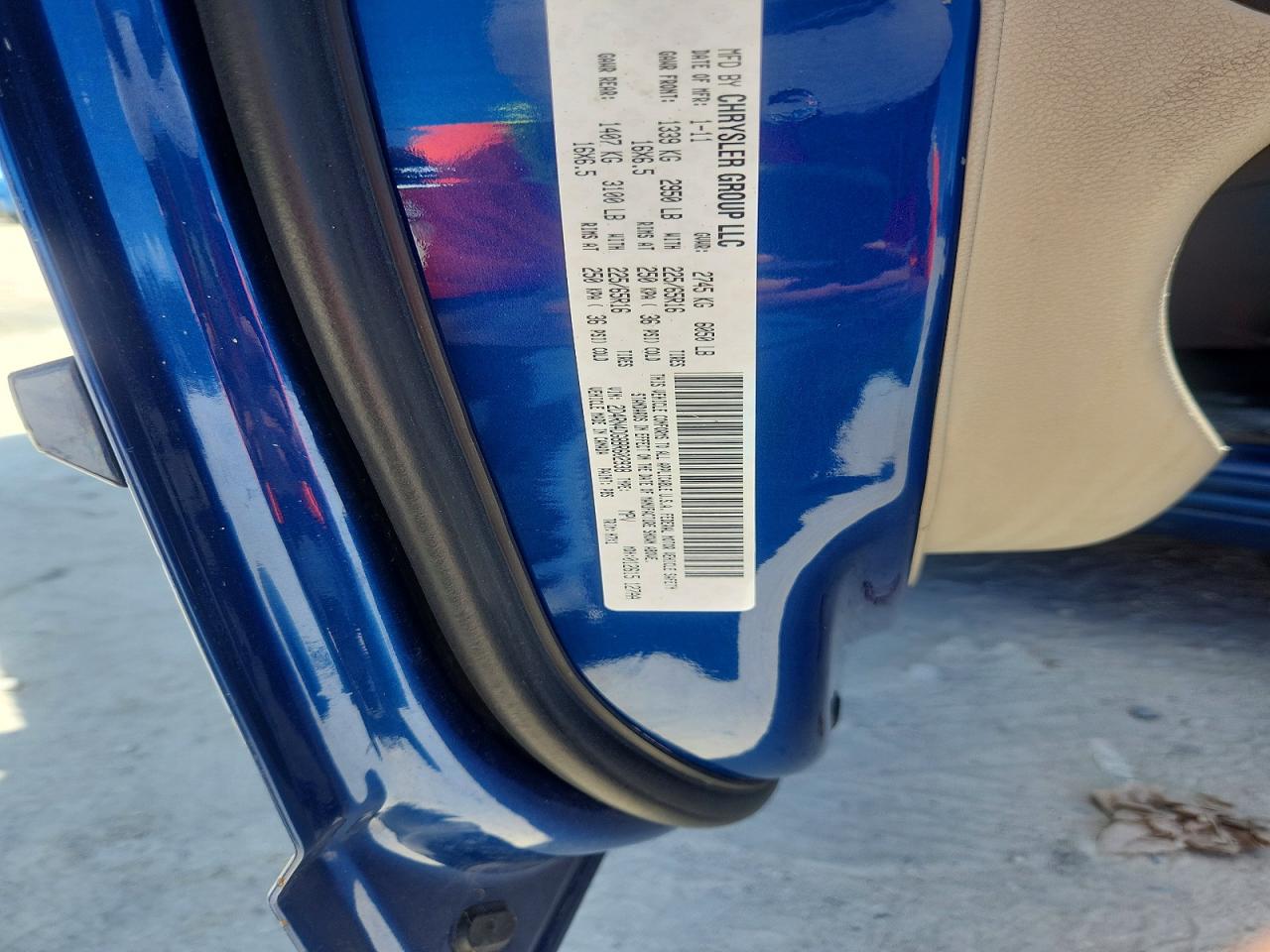 2011 Dodge Grand Caravan Express Blue vin: 2D4RN4DG8BR602938