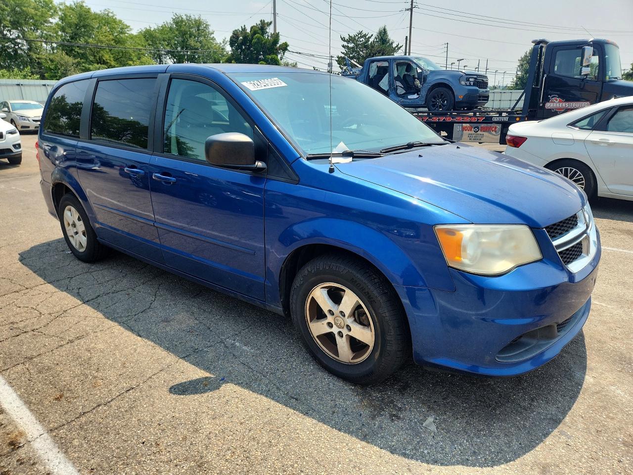 2011 Dodge Grand Caravan Express Blue vin: 2D4RN4DG8BR720553