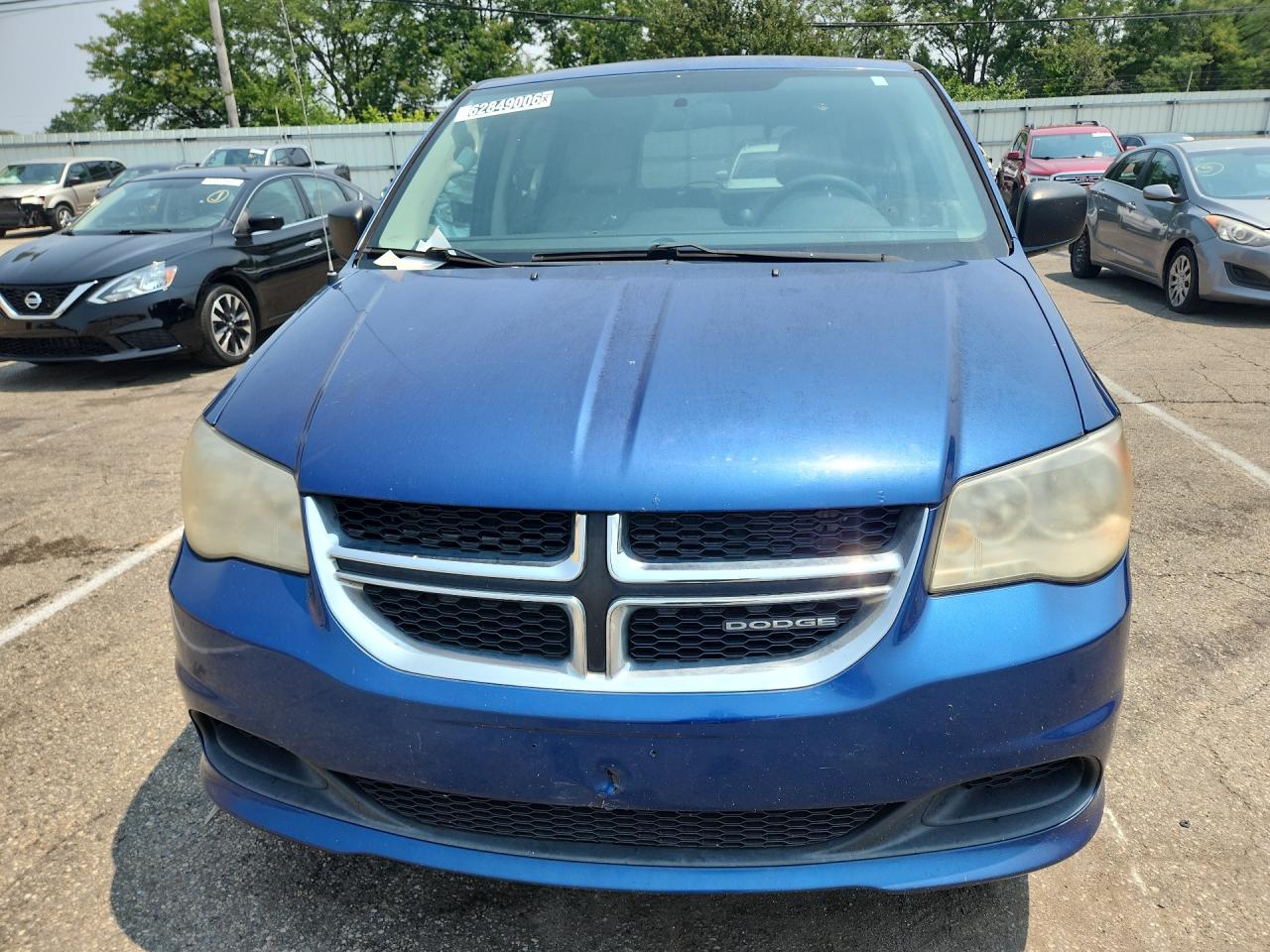 2011 Dodge Grand Caravan Express Blue vin: 2D4RN4DG8BR720553 Damage: Left Head Lamp, Faded, Repair Required