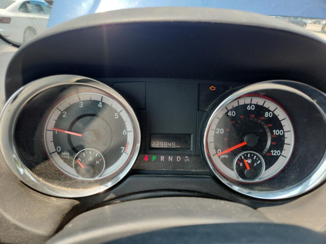 2011 Dodge Grand Caravan Express Blue vin: 2D4RN4DG8BR720553 Damage: Warning Light - Engine, On, Unacceptable