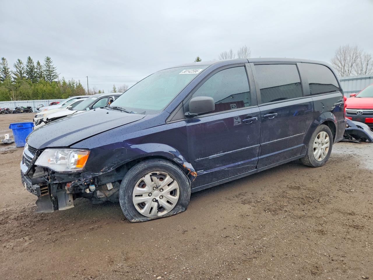 2011 Dodge Grand Caravan Express Blue vin: 2D4RN4DG8BR730080
