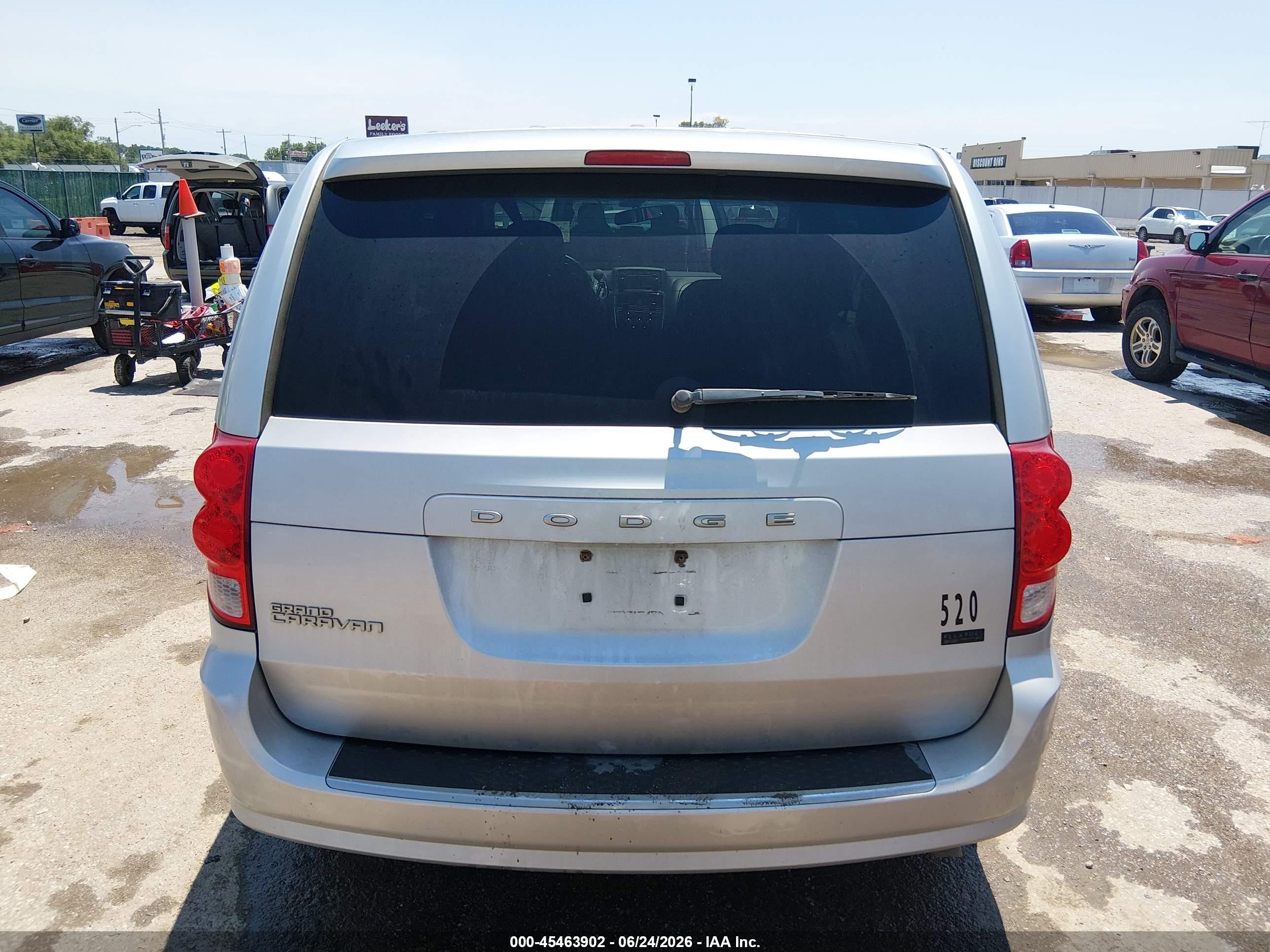 2011 Dodge Grand Caravan Express Silver vin: 2D4RN4DG8BR773673