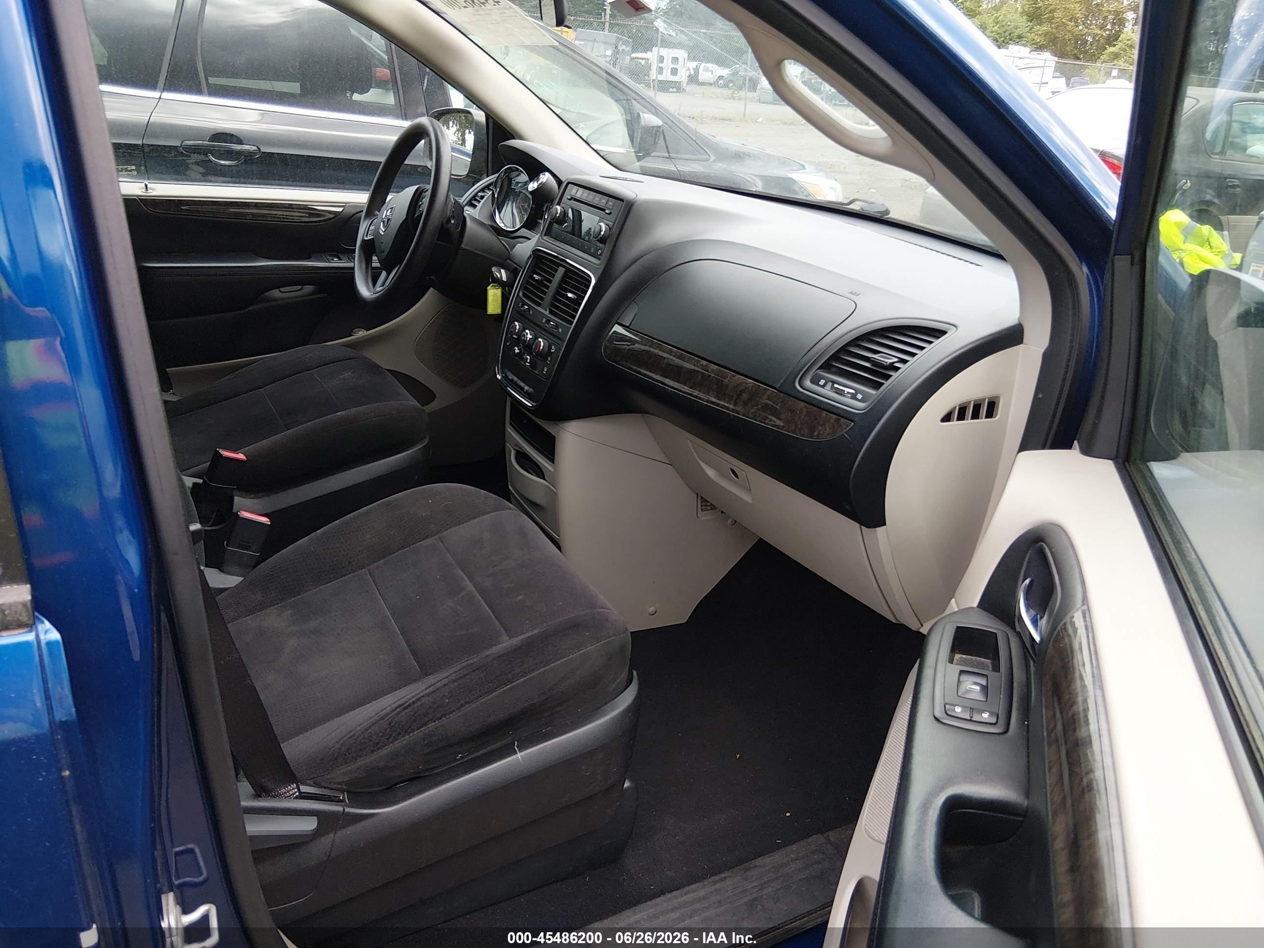 2011 Dodge Grand Caravan Express Blue vin: 2D4RN4DG8BR779389