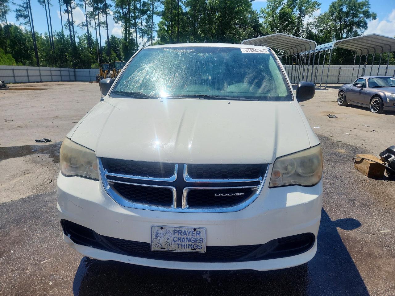 2011 Dodge Grand Caravan Express White vin: 2D4RN4DG9BR795522