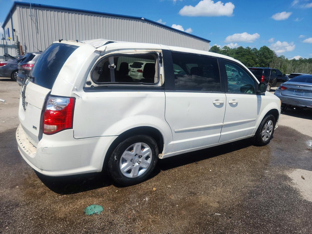 2011 Dodge Grand Caravan Express White vin: 2D4RN4DG9BR795522