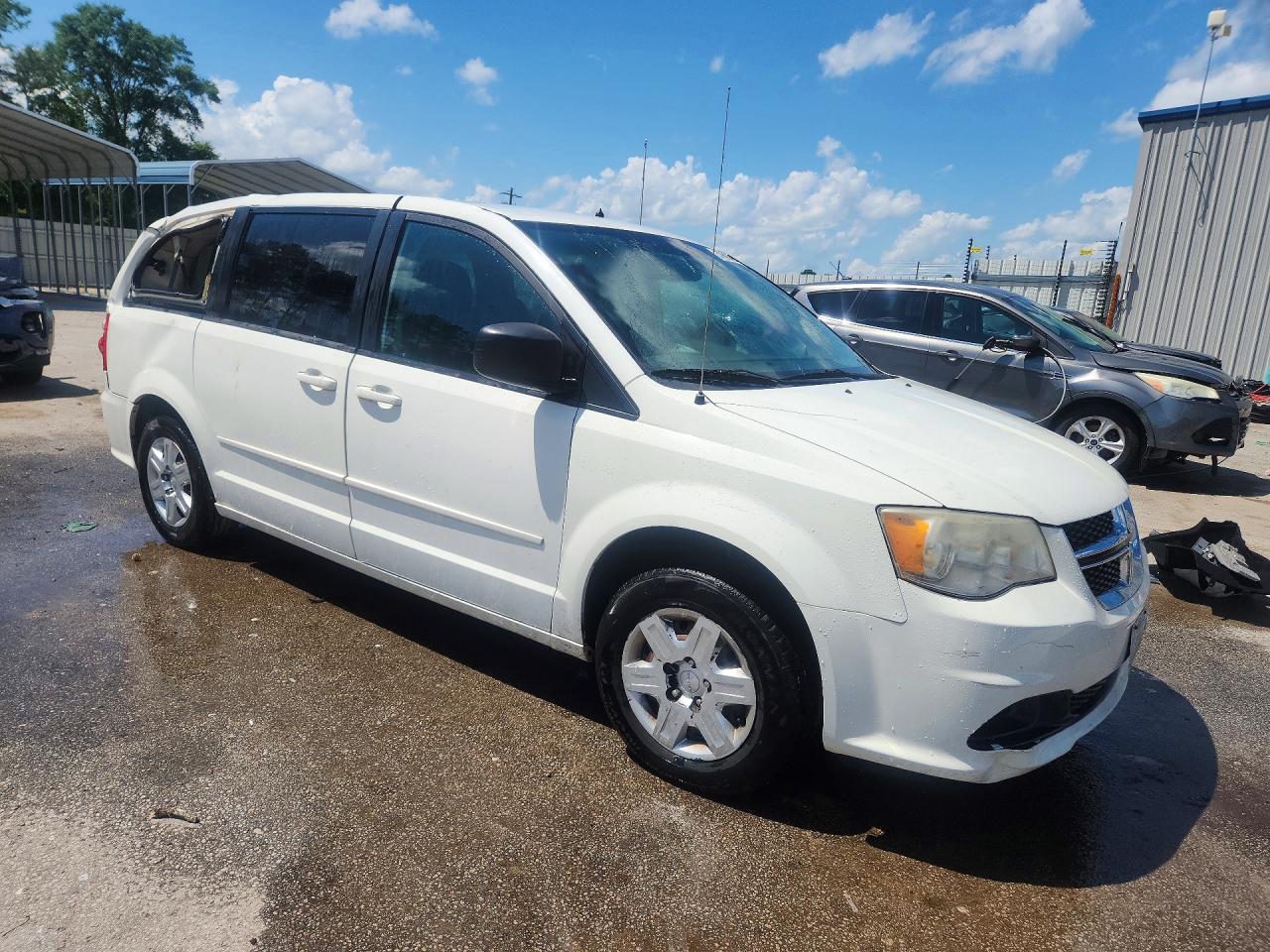 2011 Dodge Grand Caravan Express White vin: 2D4RN4DG9BR795522
