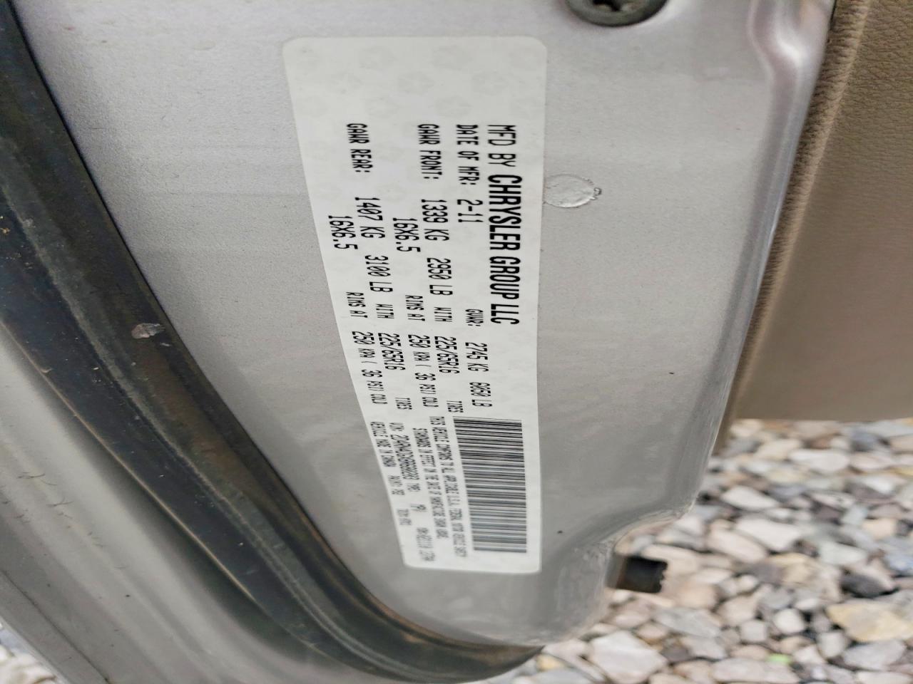 2011 Dodge Grand Caravan Express Silver vin: 2D4RN4DGXBR680203