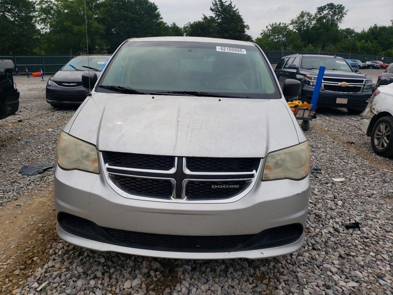 2011 Dodge Grand Caravan Express Silver vin: 2D4RN4DGXBR680203