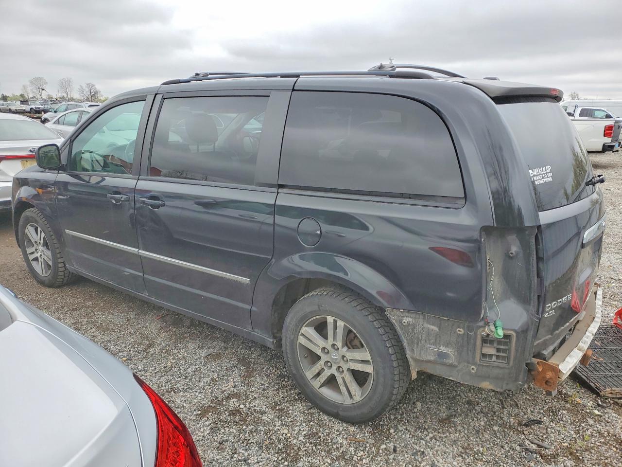 2010 Dodge Grand Caravan Se Black vin: 2D4RN4DX2AR134834