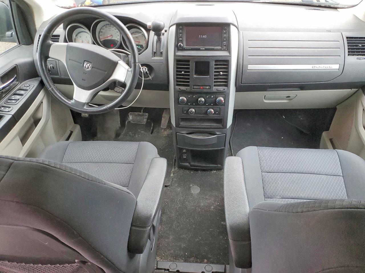 2010 Dodge Grand Caravan Se Black vin: 2D4RN4DX2AR134834