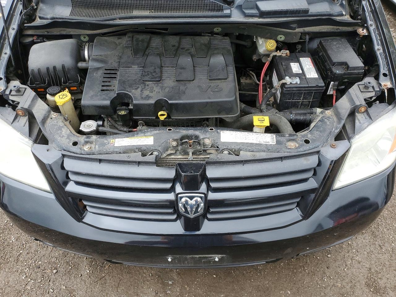 2010 Dodge Grand Caravan Se Black vin: 2D4RN4DX2AR134834