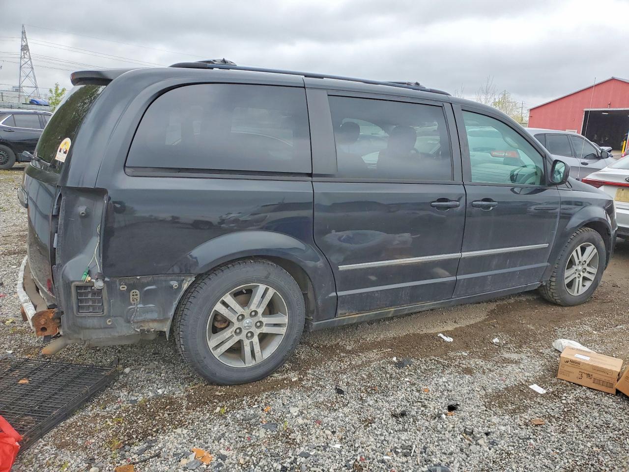 2010 Dodge Grand Caravan Se Black vin: 2D4RN4DX2AR134834