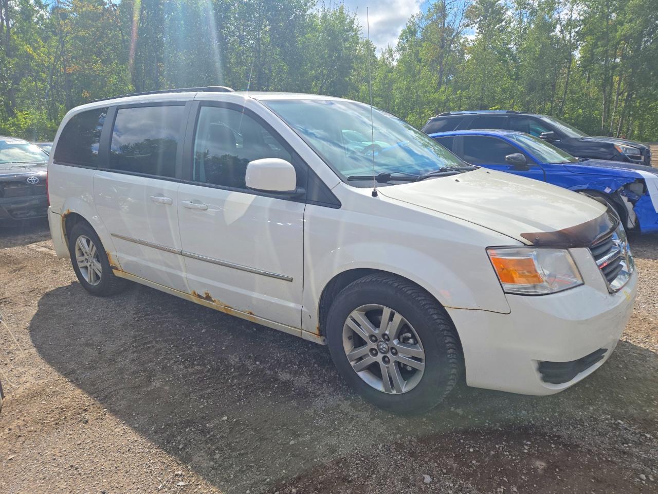 2010 Dodge Grand Caravan Se Белый vin: 2D4RN4DX7AR484931