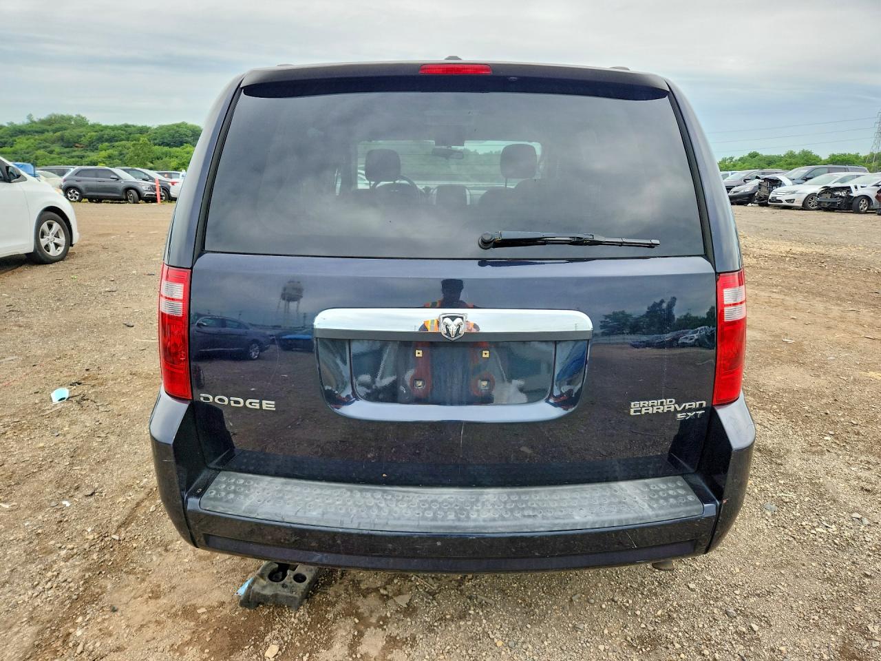 2010 Dodge Grand Caravan Sxt Black vin: 2D4RN5D10AR219611