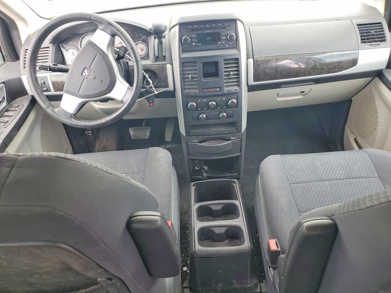 2010 Dodge Grand Caravan Sxt White vin: 2D4RN5D10AR247585