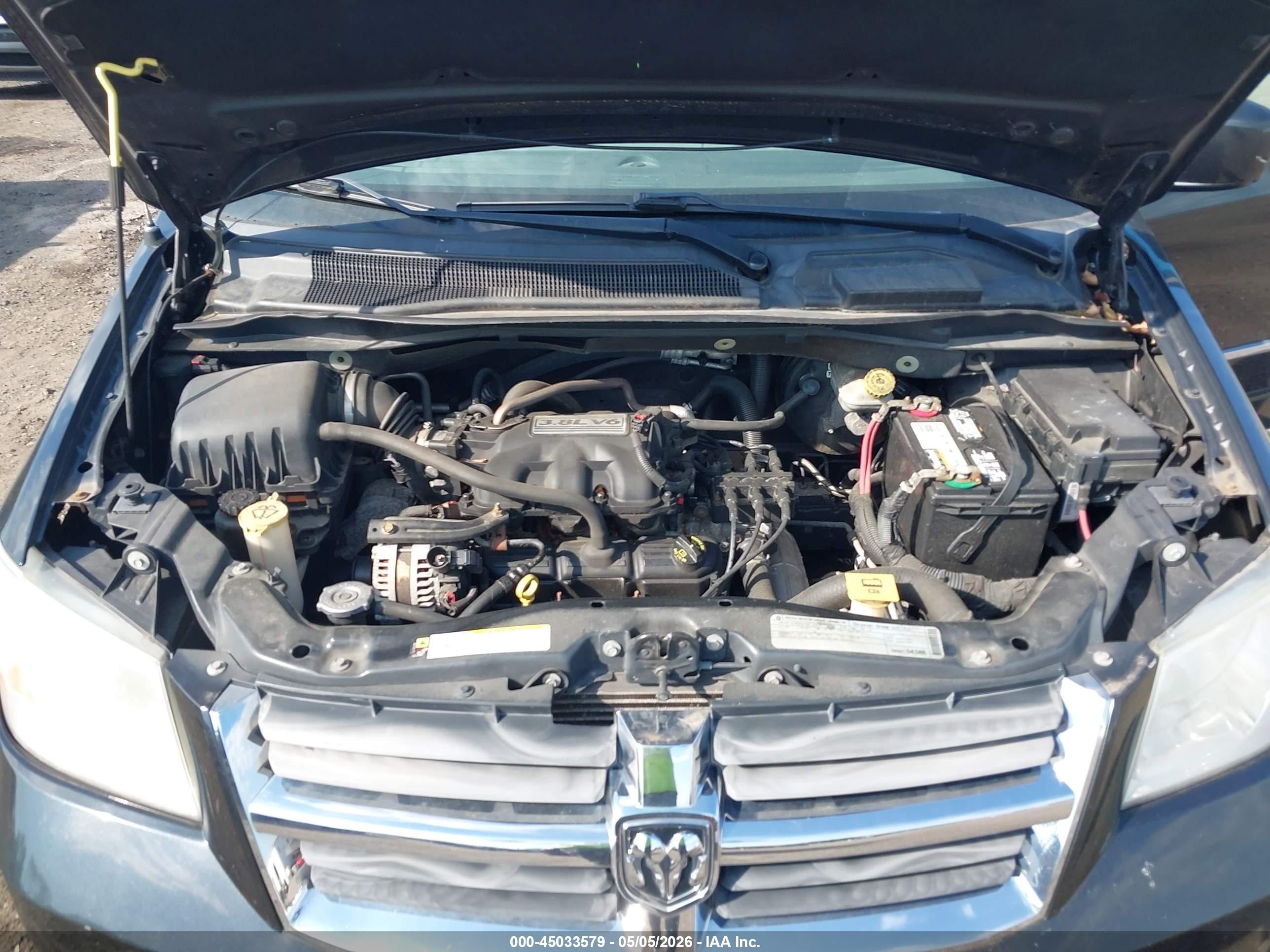 2010 Dodge Grand Caravan Sxt Black vin: 2D4RN5D11AR143249