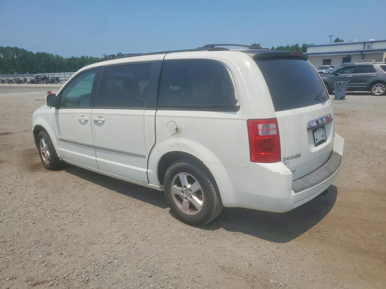 2010 Dodge Grand Caravan White vin: 2D4RN5D11AR155174