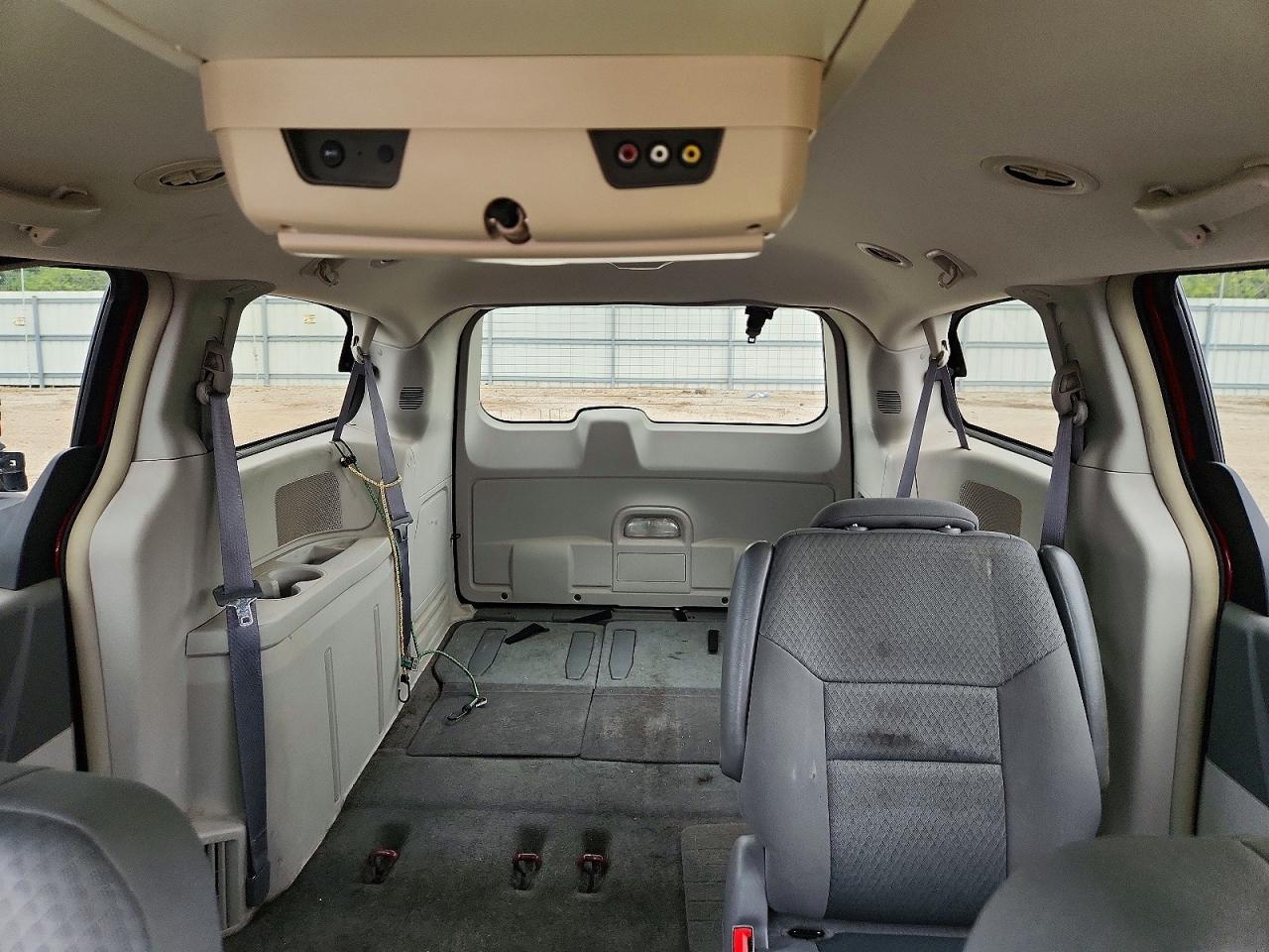 2010 Dodge Grand Caravan Sxt Red vin: 2D4RN5D11AR201358