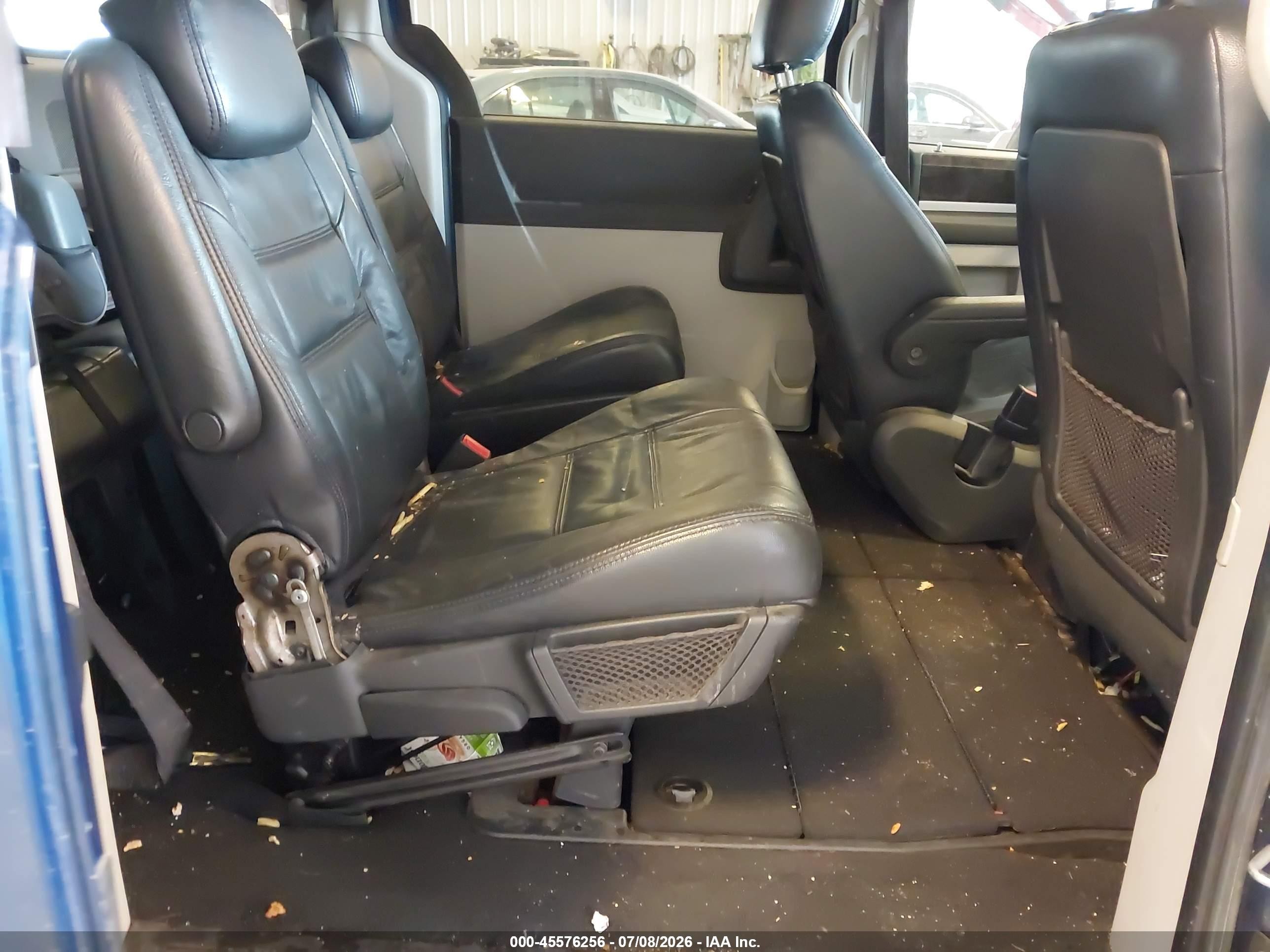 2010 Dodge Grand Caravan Sxt Dark Blue vin: 2D4RN5D11AR261186