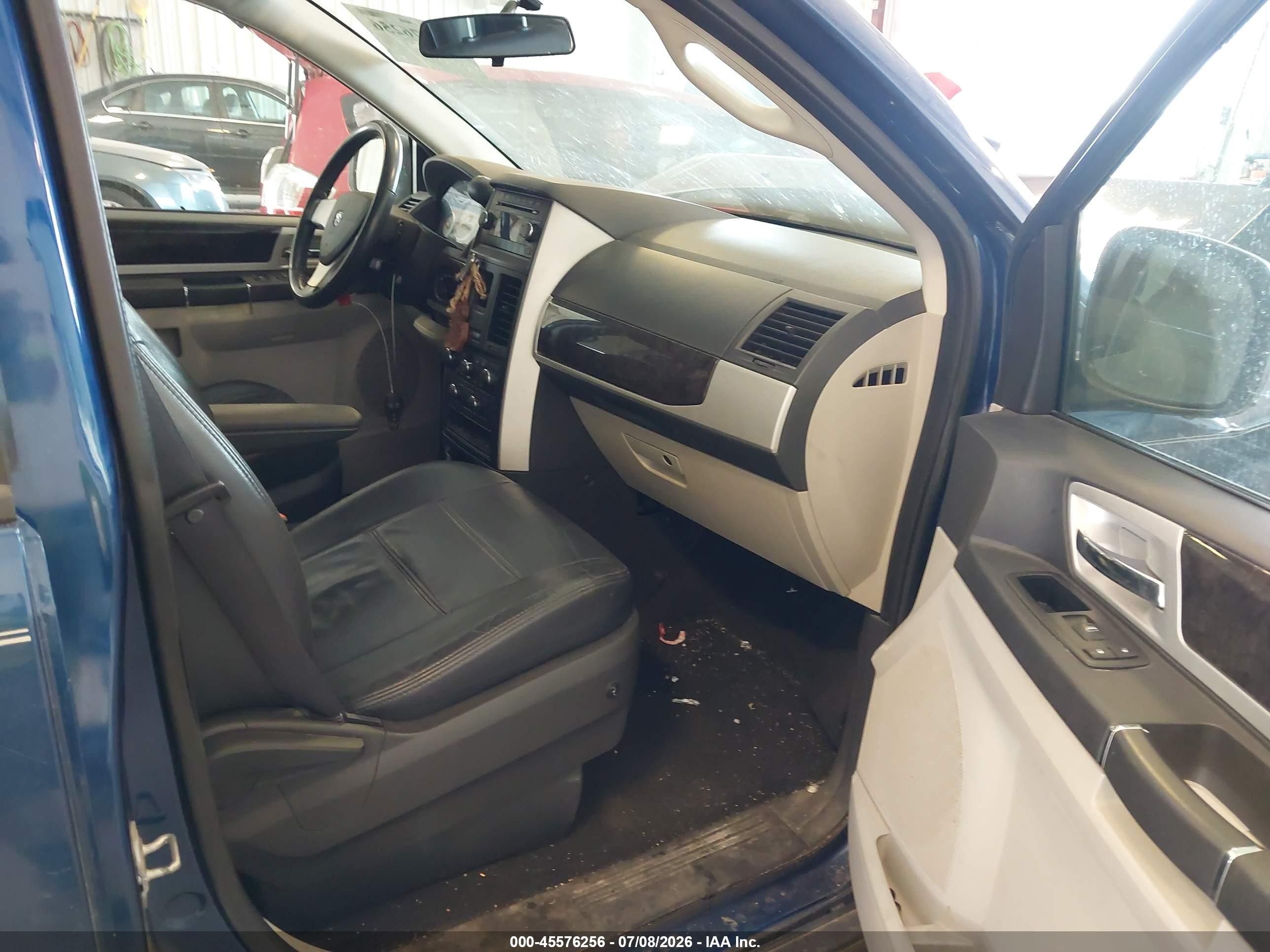2010 Dodge Grand Caravan Sxt Dark Blue vin: 2D4RN5D11AR261186