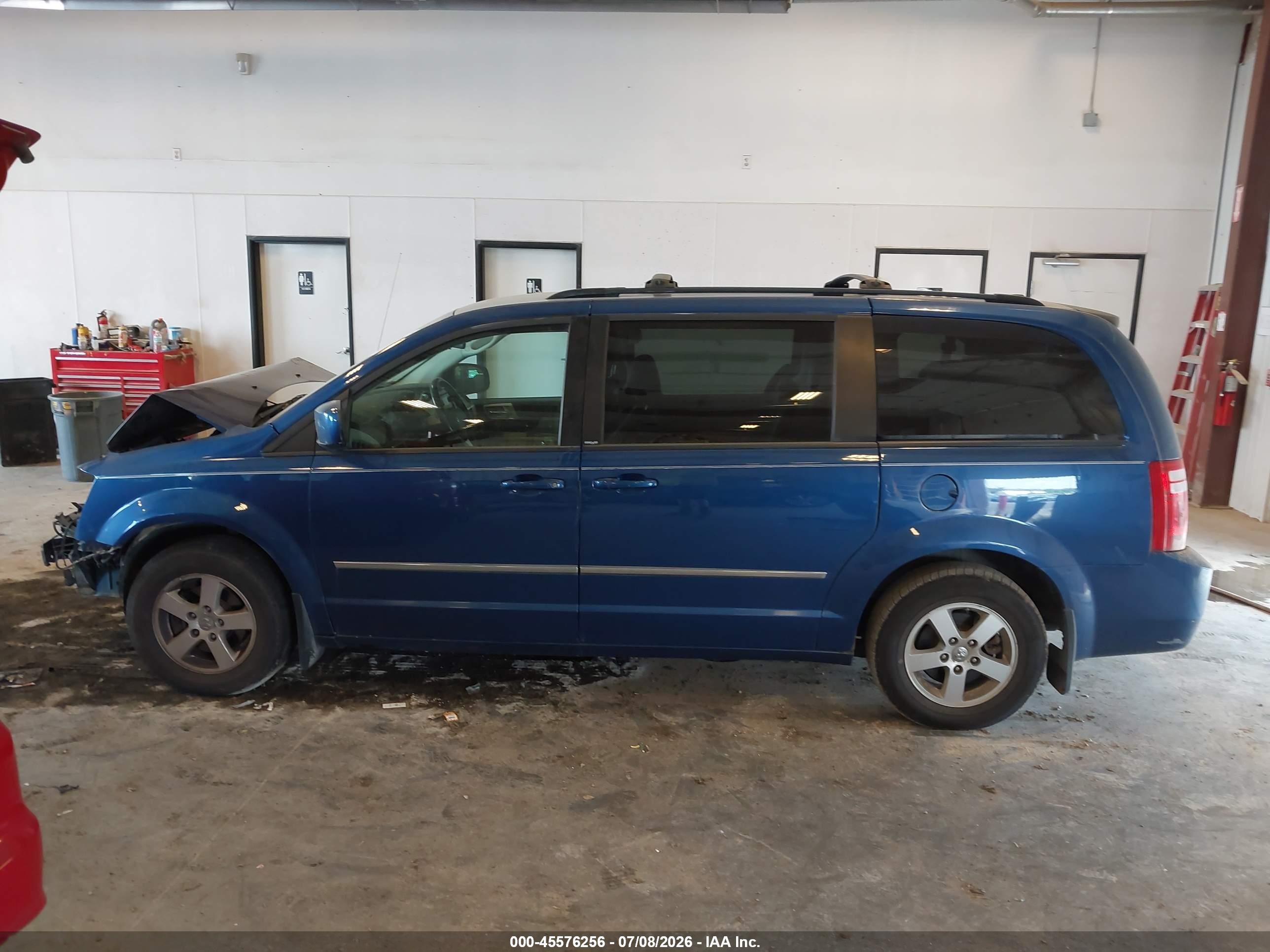 2010 Dodge Grand Caravan Sxt Dark Blue vin: 2D4RN5D11AR261186