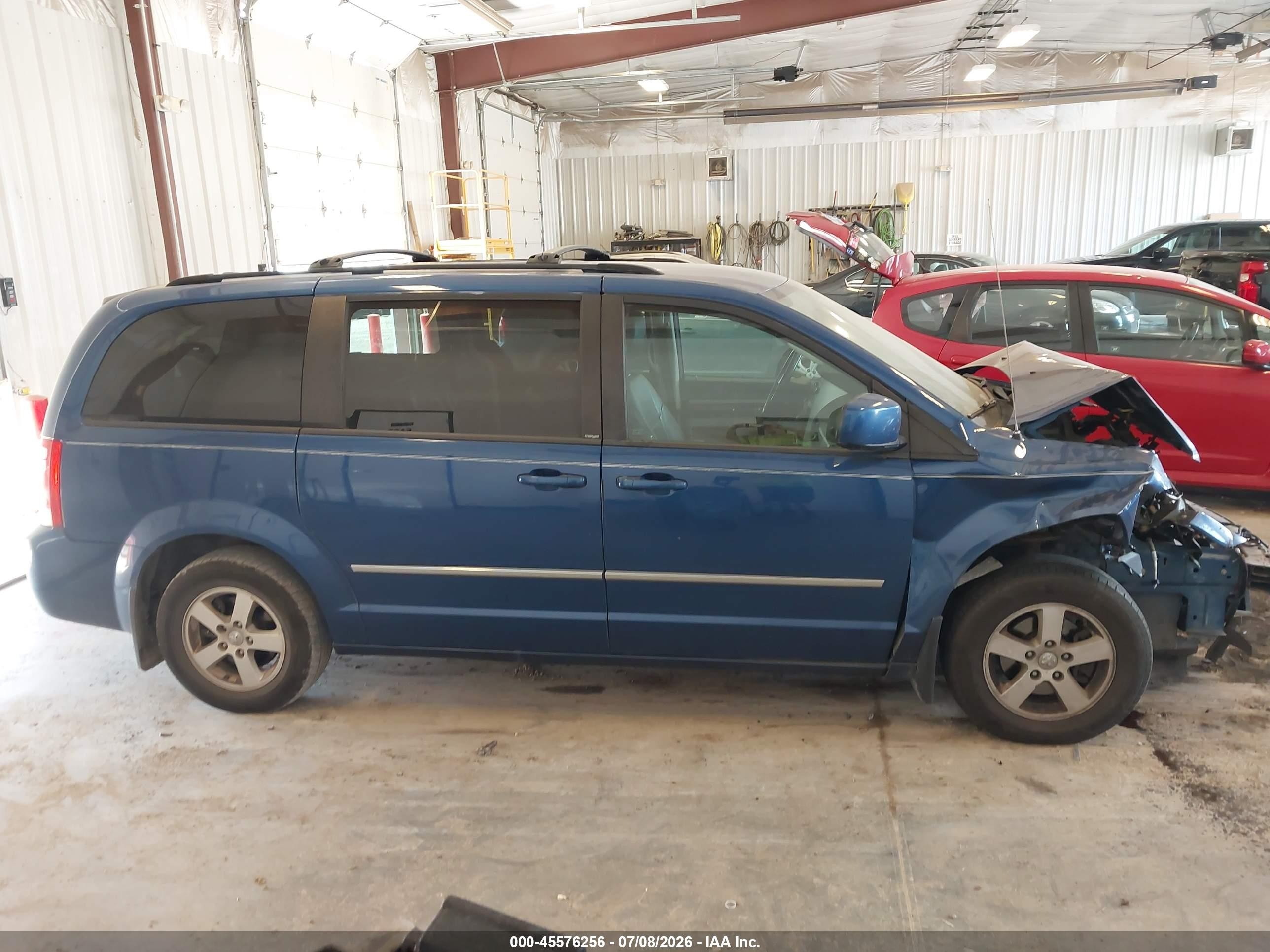 2010 Dodge Grand Caravan Sxt Dark Blue vin: 2D4RN5D11AR261186