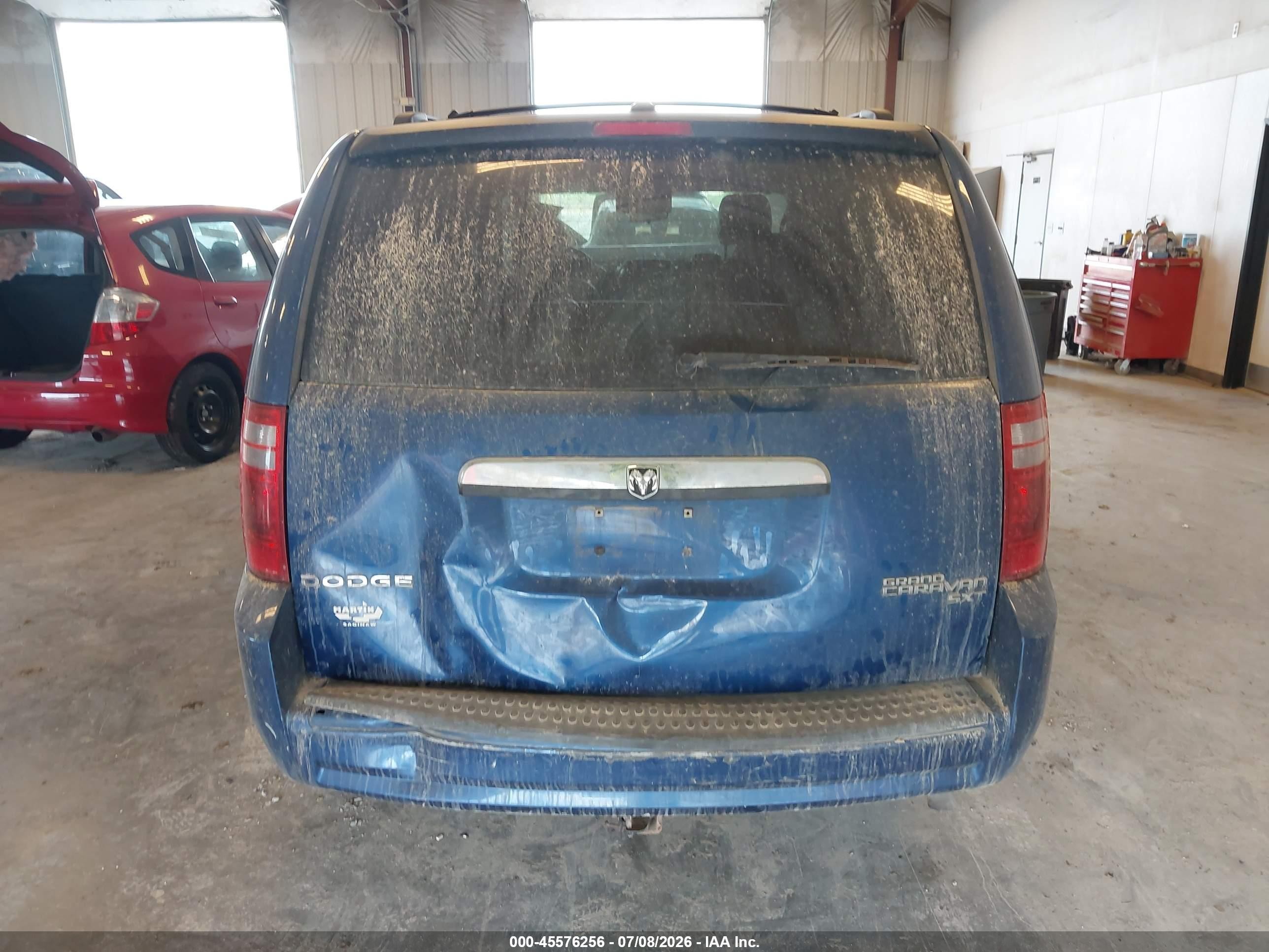 2010 Dodge Grand Caravan Sxt Dark Blue vin: 2D4RN5D11AR261186