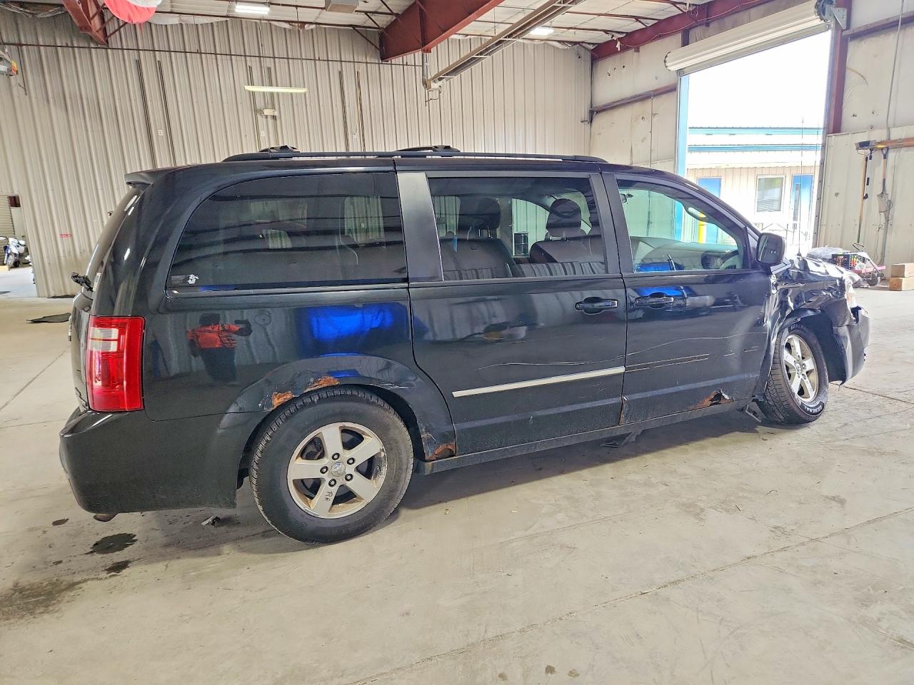 2010 Dodge Grand Caravan Sxt Black vin: 2D4RN5D11AR353530