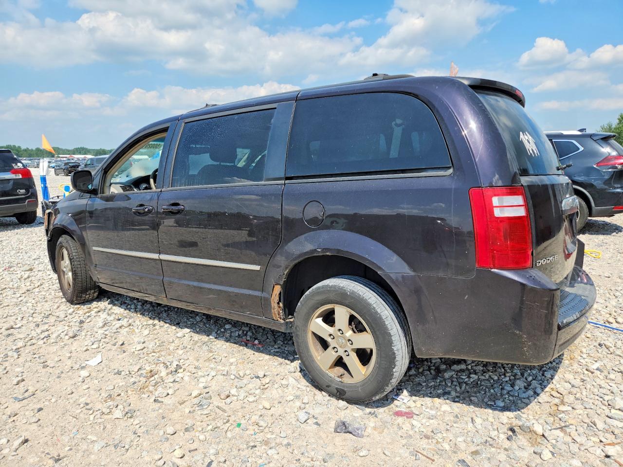 2010 Dodge Grand Caravan Sxt Black vin: 2D4RN5D11AR406291