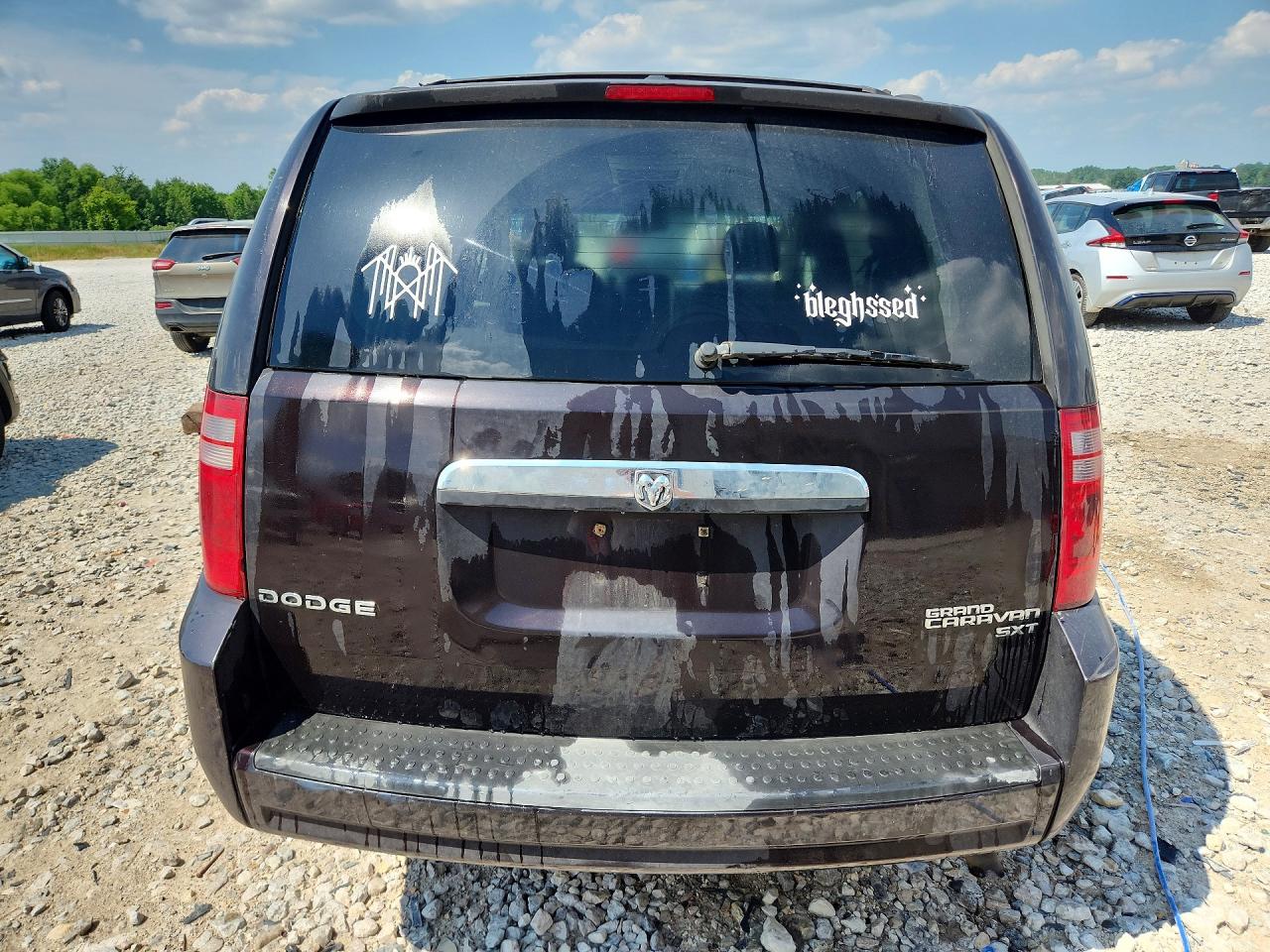 2010 Dodge Grand Caravan Sxt Black vin: 2D4RN5D11AR406291