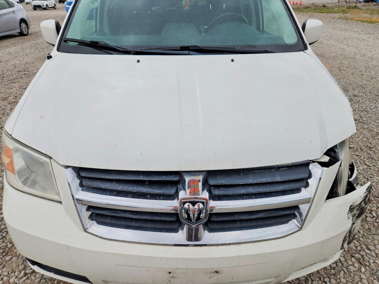2010 Dodge Grand Caravan Sxt White vin: 2D4RN5D11AR445124