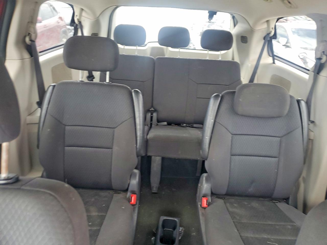 2010 Dodge Grand Caravan Sxt Red vin: 2D4RN5D12AR135712