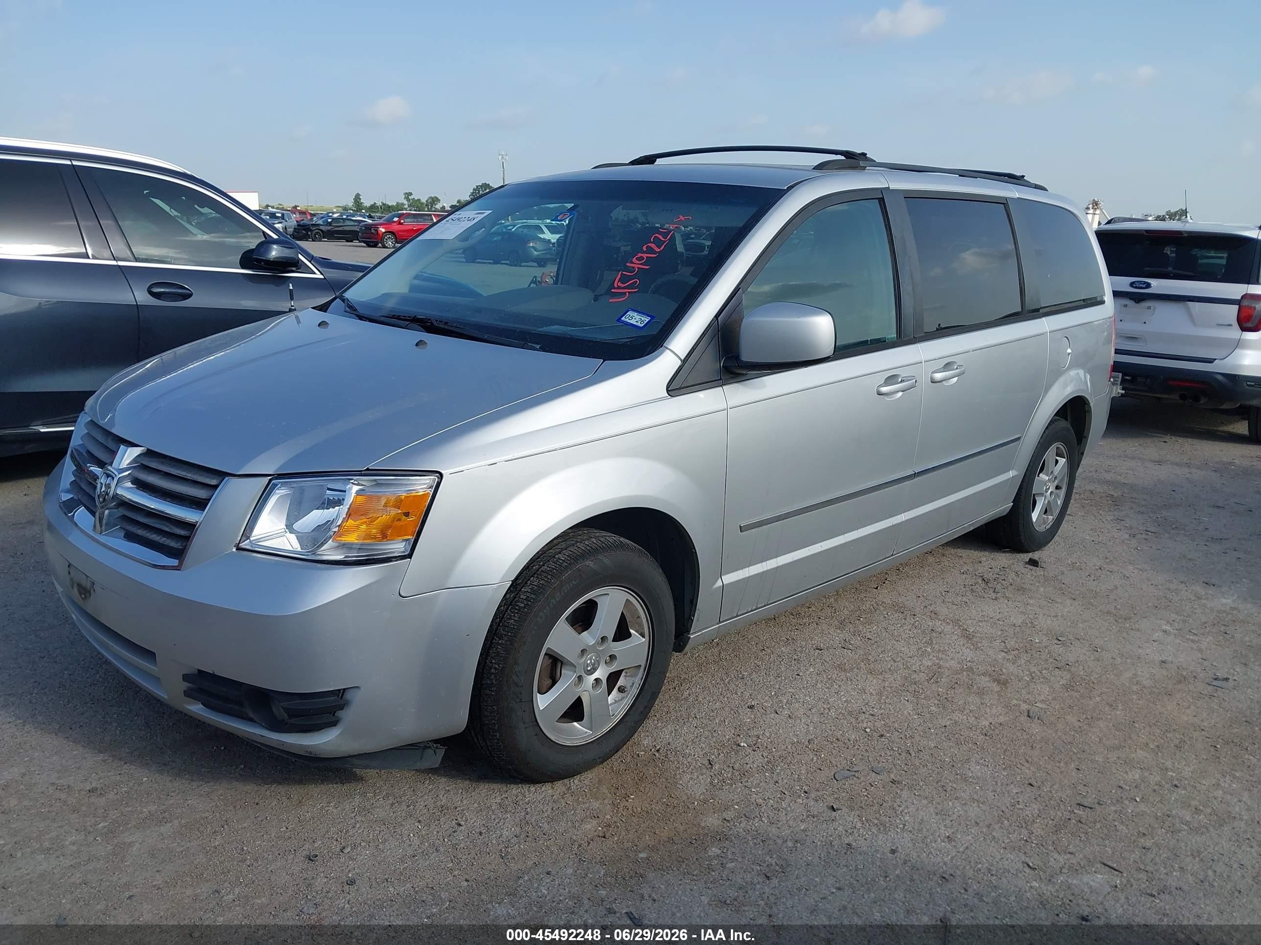 2010 Dodge Grand Caravan Sxt Silver vin: 2D4RN5D12AR155121