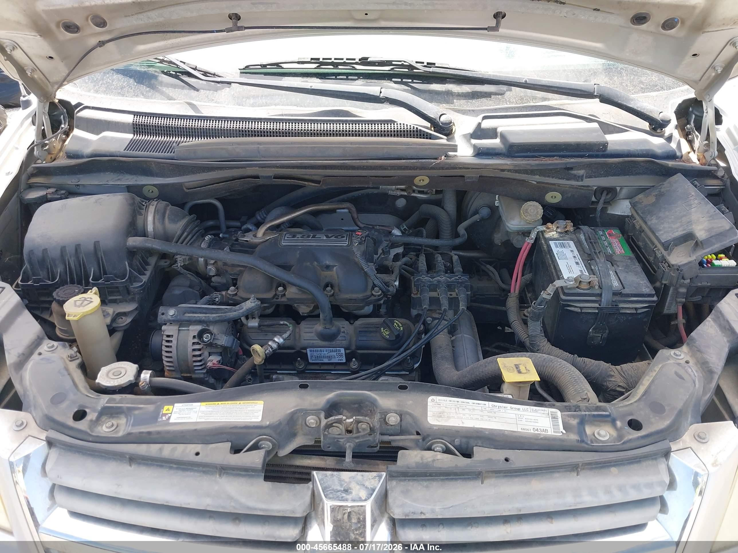 2010 Dodge Grand Caravan Sxt Silver vin: 2D4RN5D12AR209582