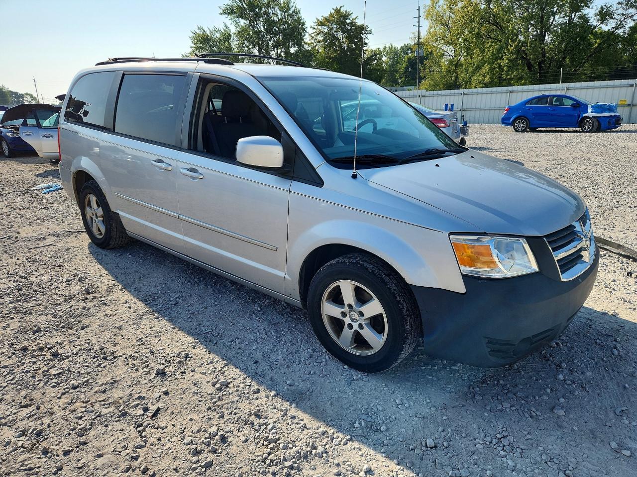 2010 Dodge Grand Caravan Sxt Gray vin: 2D4RN5D12AR215740