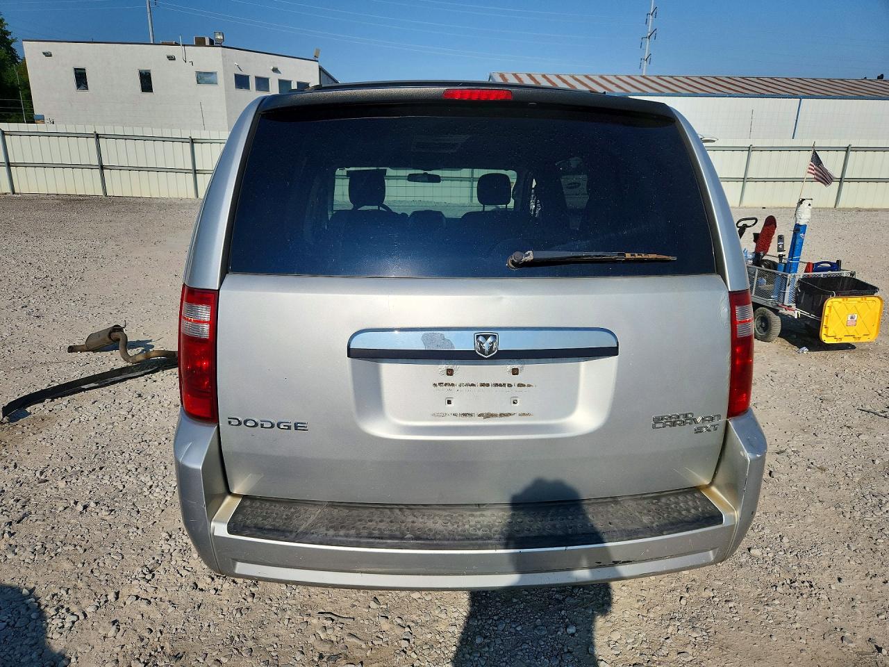 2010 Dodge Grand Caravan Sxt Gray vin: 2D4RN5D12AR215740
