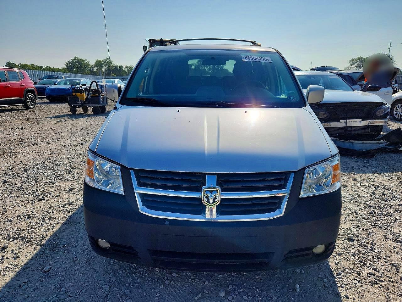 2010 Dodge Grand Caravan Sxt Gray vin: 2D4RN5D12AR215740
