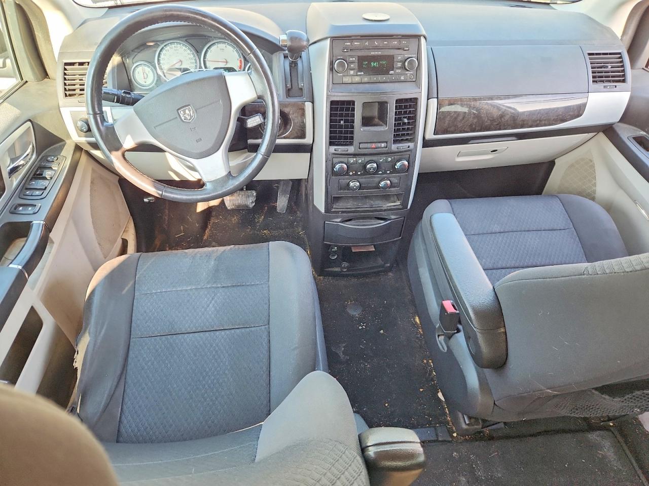 2010 Dodge Grand Caravan Sxt Gray vin: 2D4RN5D12AR215740