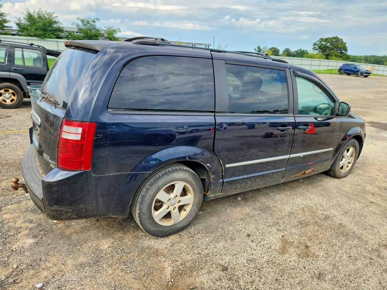 2010 Dodge Grand Caravan Sxt Blue vin: 2D4RN5D12AR264100