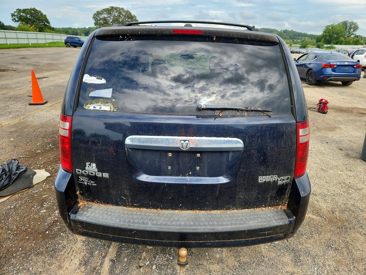 2010 Dodge Grand Caravan Sxt Blue vin: 2D4RN5D12AR264100